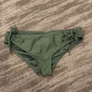 Olive Green Bikini Bottoms